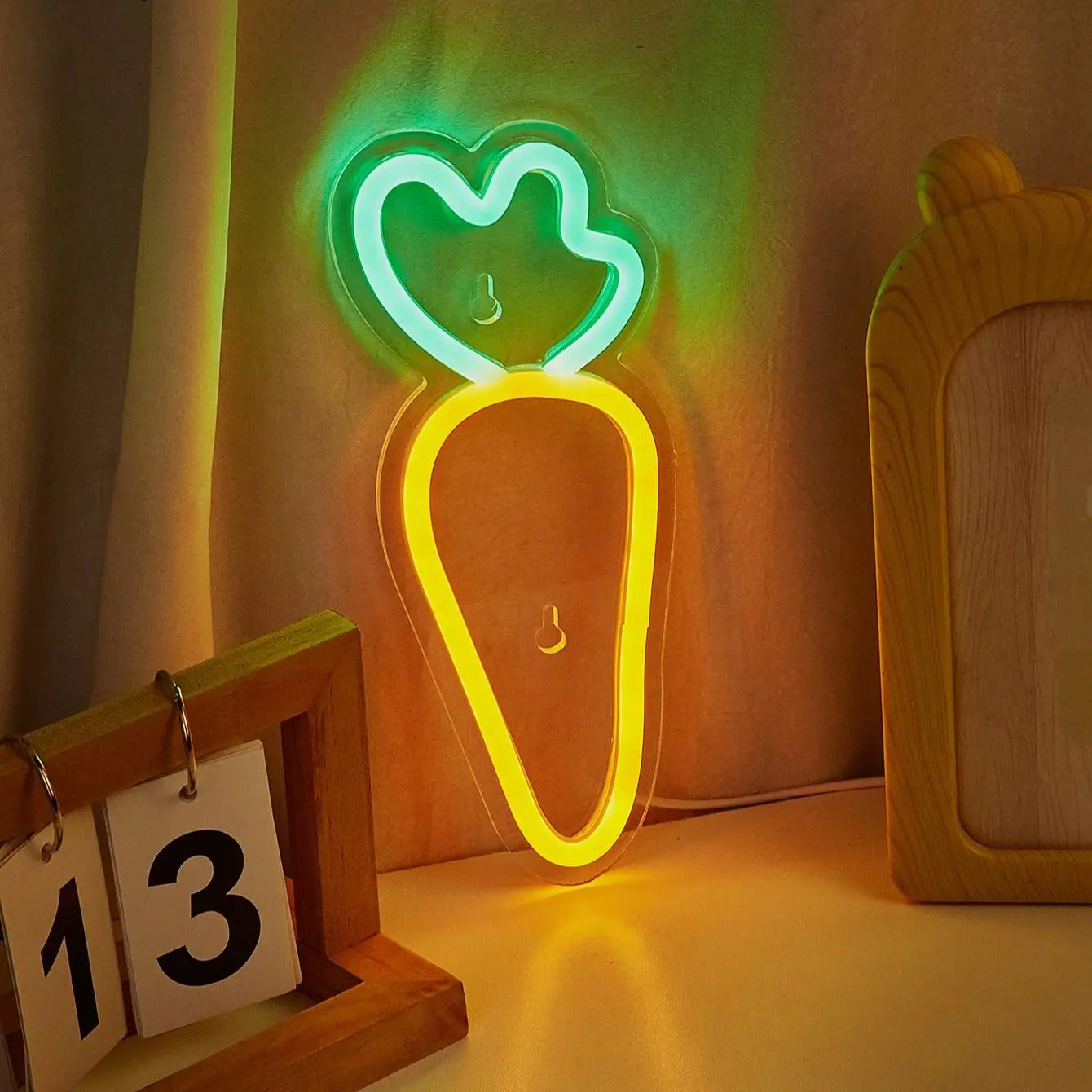 Carrot LED Neon Sign - WATTSGOOD