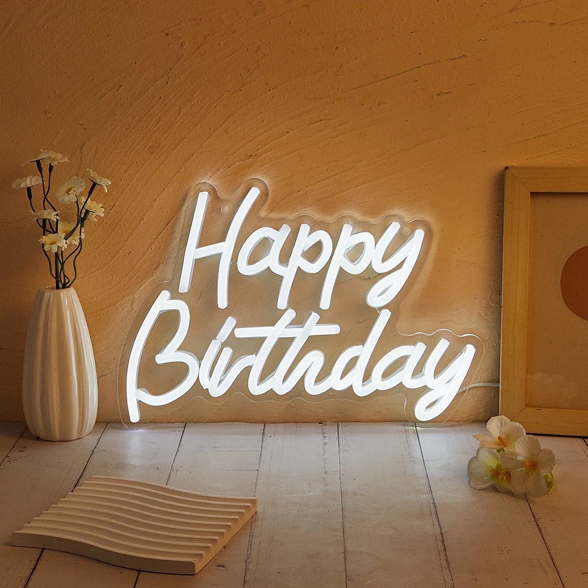 Happy Birthday LED Neon Sign - WATTSGOOD