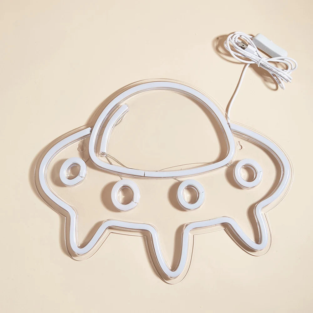 UFO LED Neon Sign - WATTSGOOD