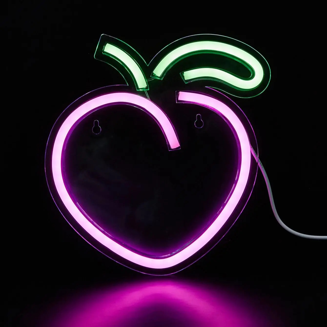 Peach LED Neon Sign - WATTSGOOD