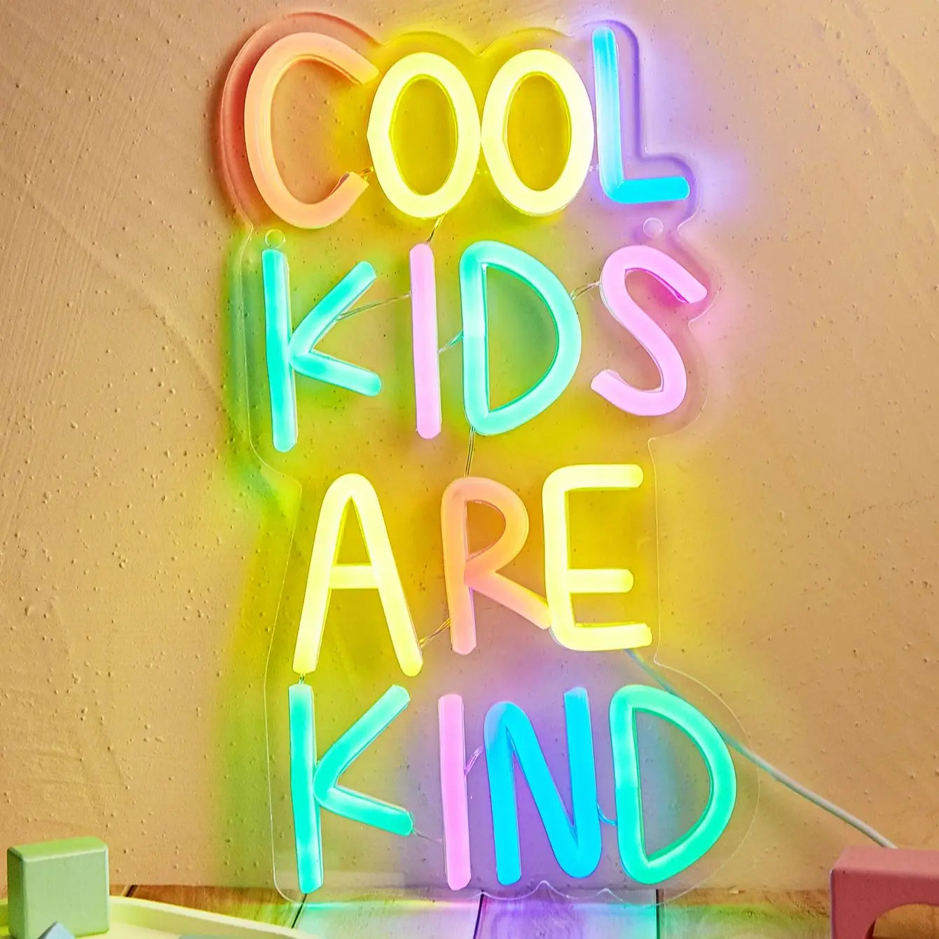 Cool Kids Are Kind LED Neon Sign - WATTSGOOD