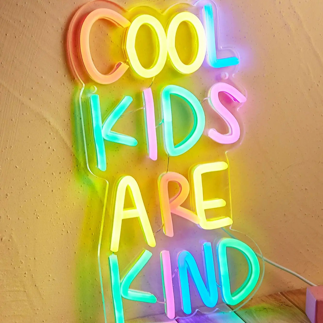 Cool Kids Are Kind LED Neon Sign - WATTSGOOD