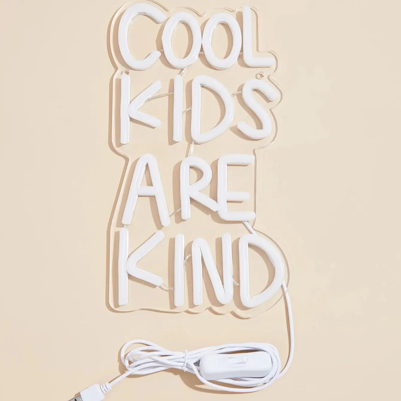 Cool Kids Are Kind LED Neon Sign - WATTSGOOD