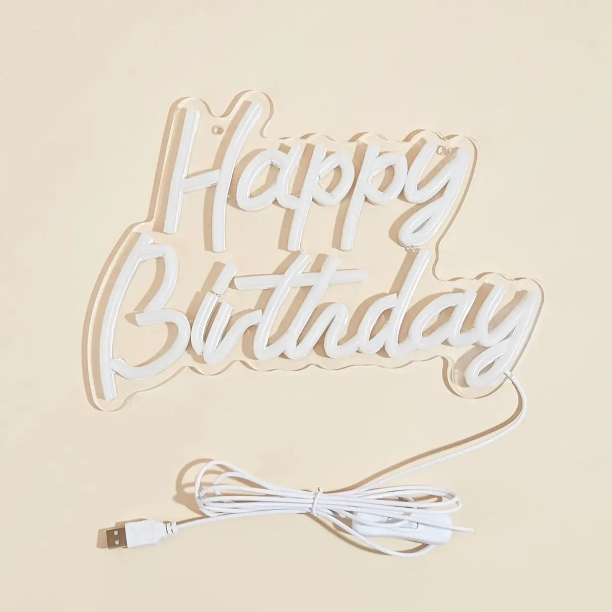 Happy Birthday LED Neon Sign - WATTSGOOD
