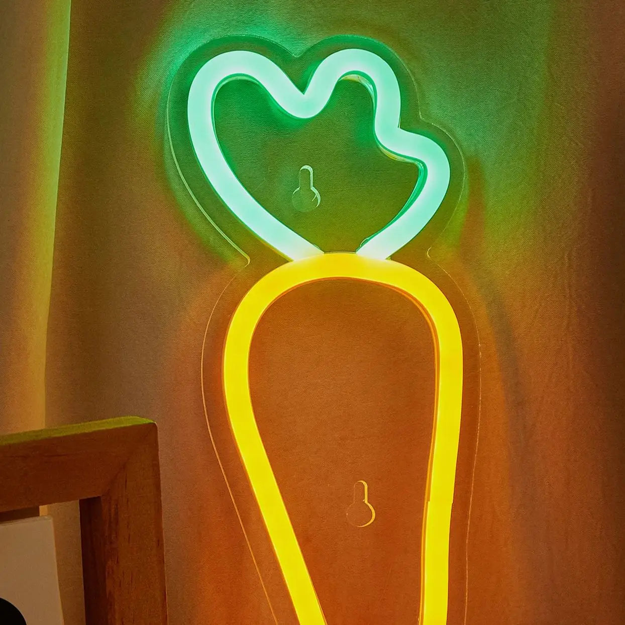 Carrot LED Neon Sign - WATTSGOOD