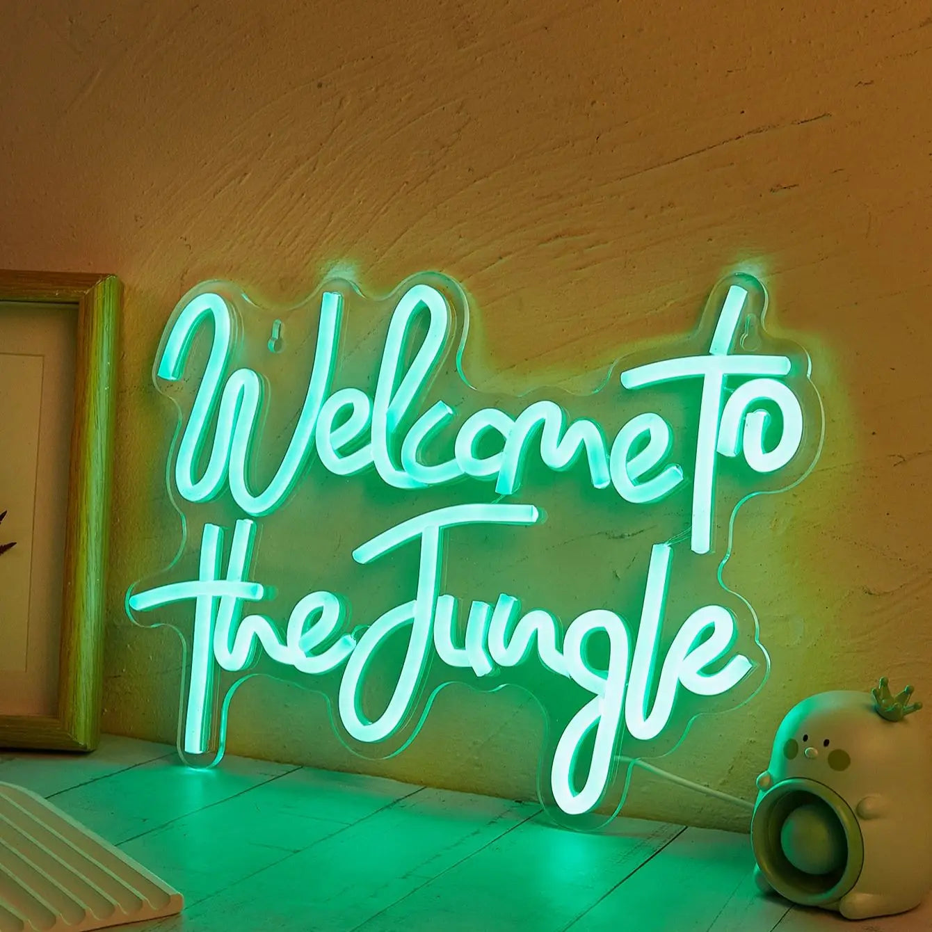 LED Neon Welcome to Jungle USB Powered Neon Sign - WATTSGOOD