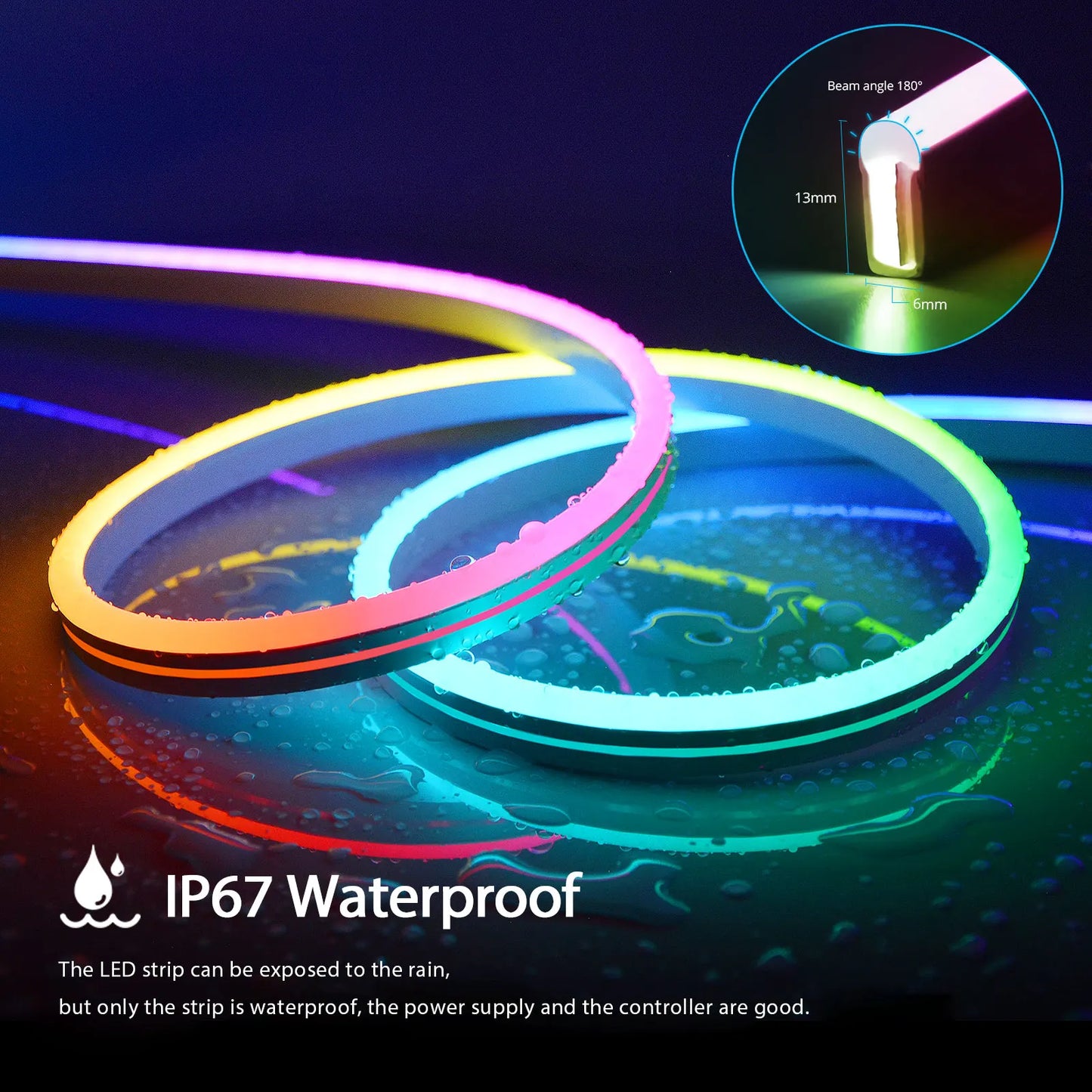 NEON LED LIGHT ROPE - WATTSGOOD