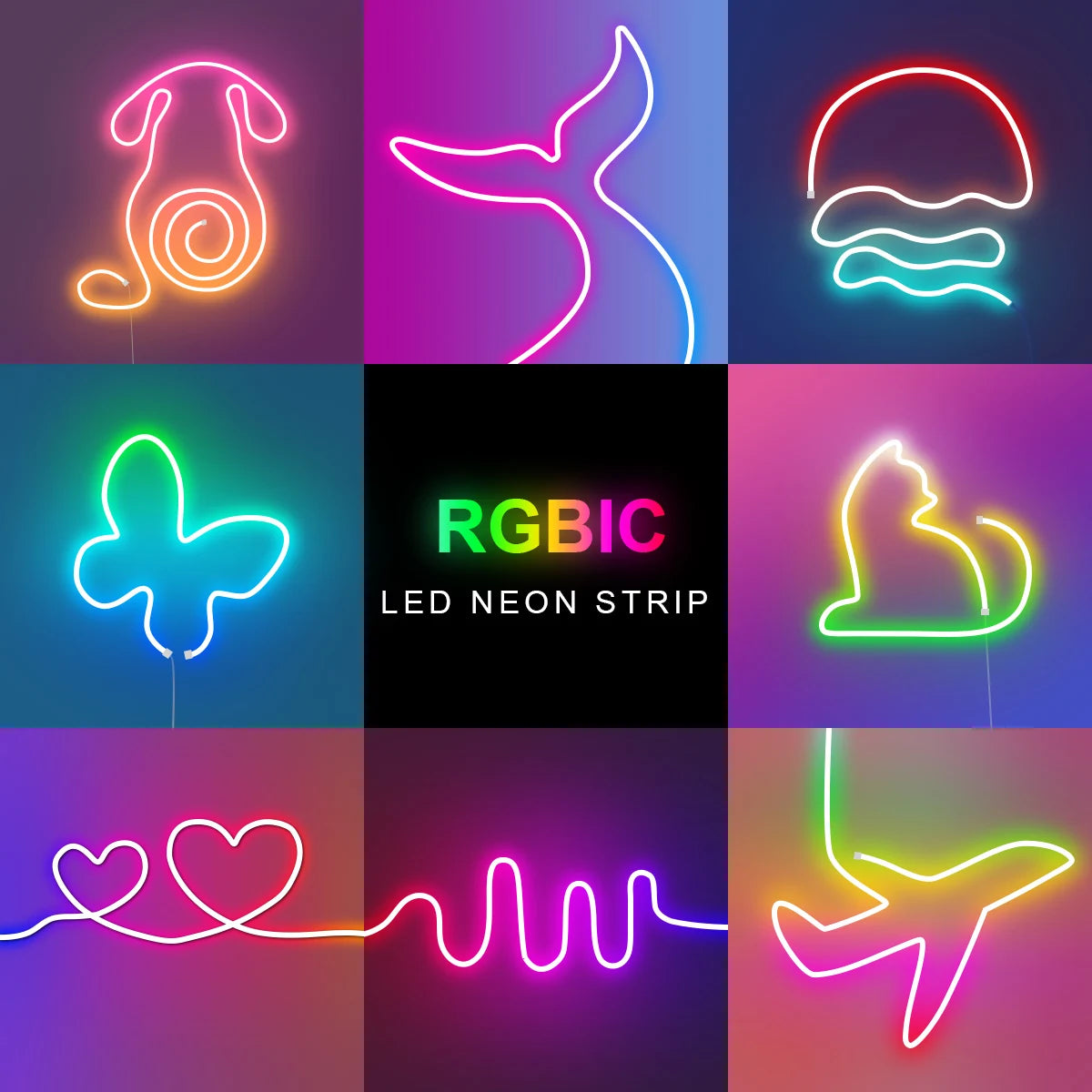 NEON LED LIGHT ROPE - WATTSGOOD