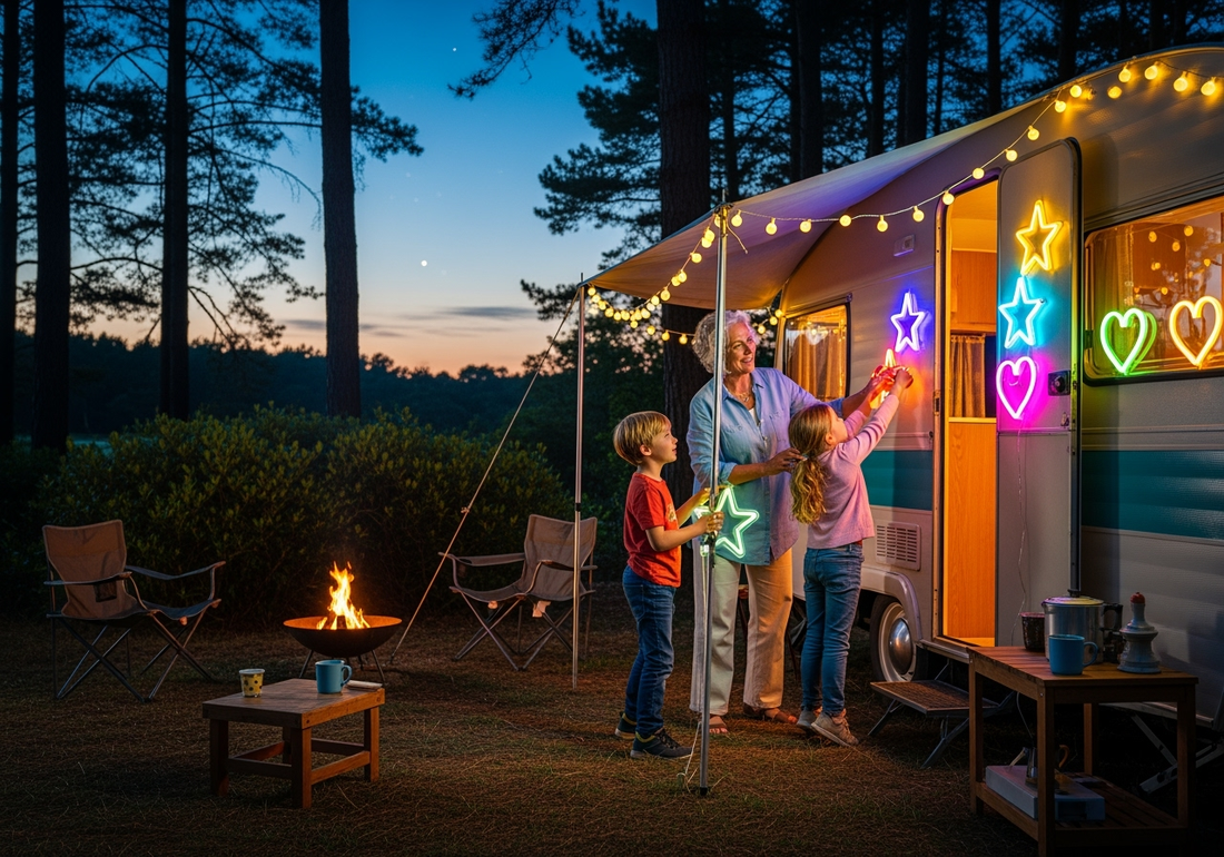 How LED Neon Lights Can Transform Your Next Camping Trip