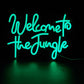 LED Neon Welcome to Jungle USB Powered Neon Sign