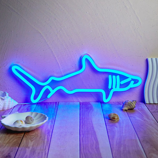 Shark LED Neon Sign - WATTSGOOD