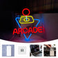 Arcade Neon Sign, Led Letter Light Console Icon Usb Powered, Used For Game Halls, Clubs, Bar Parties, Bedrooms, Man Caves Decor. - WATTSGOOD