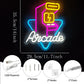 Neon Sign Of Arcade, Led Sign Of Color Game Machine, Usb Power Supply Switch, Used For Game Room, Man Cave And Room Decor. - WATTSGOOD