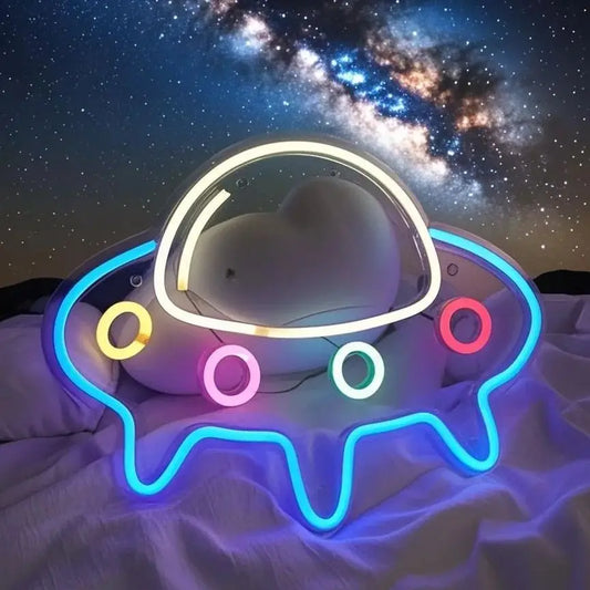UFO LED Neon Sign - WATTSGOOD