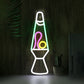Lava Lamp LED Neon Sign – USB Powered, Wall Mountable, Colourful Decor - WATTSGOOD