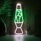 Lava Lamp LED Neon Sign – USB Powered, Wall Mountable, Colourful Decor - WATTSGOOD
