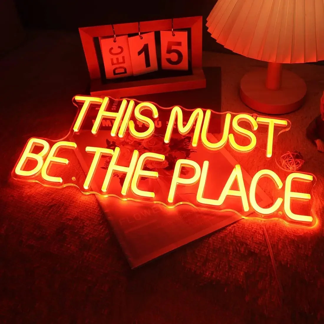 This Must Be The Place Neon Sign - WATTSGOOD