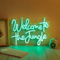 LED Neon Welcome to Jungle USB Powered Neon Sign