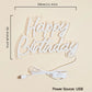 Happy Birthday LED Neon Sign - WATTSGOOD