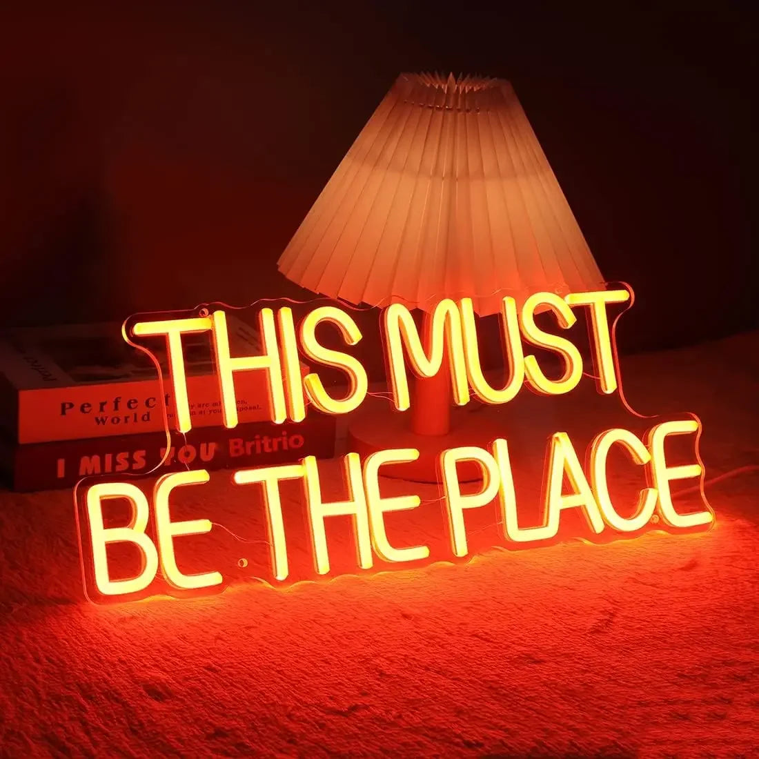 This Must Be The Place Neon Sign - WATTSGOOD