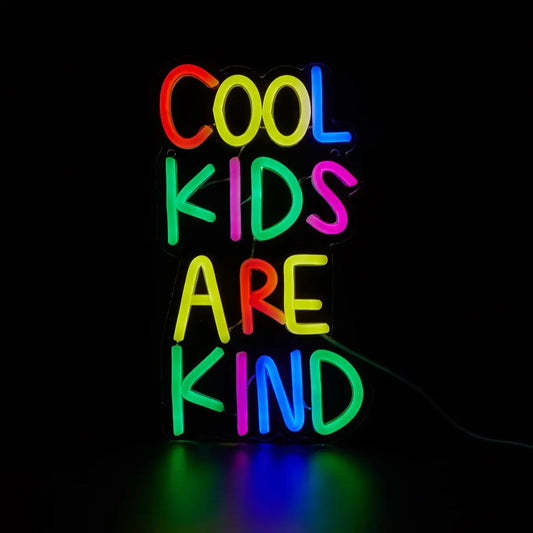 Cool Kids Are Kind LED Neon Sign - WATTSGOOD