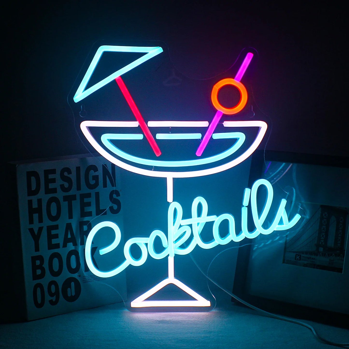 Bar Neon LED Signs – USB Wall Lights for Bars - WATTSGOOD