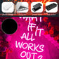 What If It All Works Out Neon Sign for Wall Decor Neon Light Sign for Game Room Office Reading Birthday Room Bar Decor Gift - WATTSGOOD
