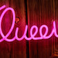 Queen Pink LED Neon Sign - WATTSGOOD