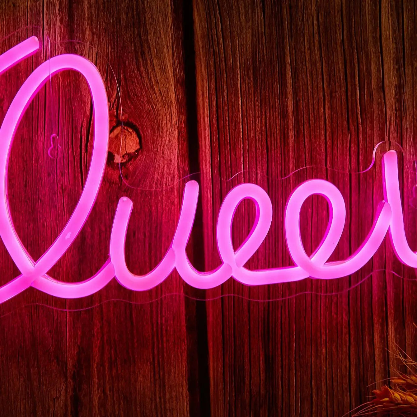 Queen Pink LED Neon Sign - WATTSGOOD