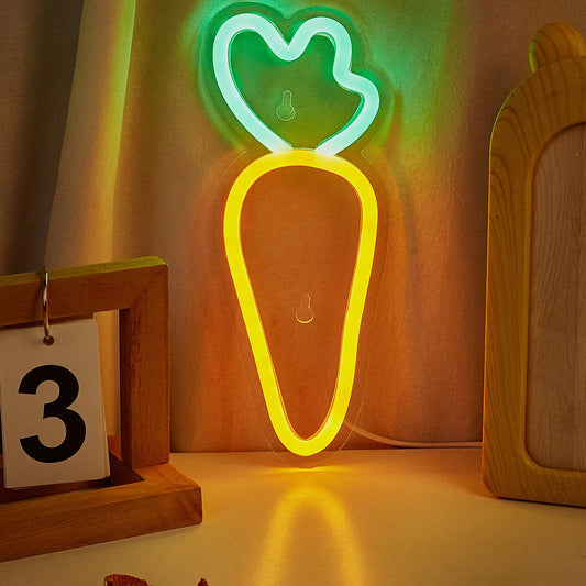 Carrot LED Neon Sign - WATTSGOOD