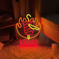 Kebab Neon Sign – LED Shawarma Restaurant Wall Art Light - WATTSGOOD