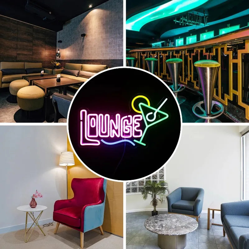 Bar Neon LED Signs – USB Wall Lights for Bars - WATTSGOOD