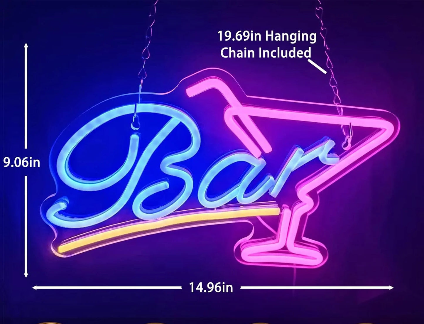 Bar LED Neon Sign