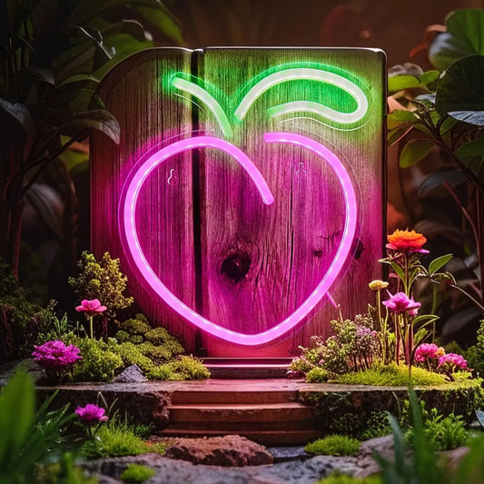 Peach LED Neon Sign - WATTSGOOD