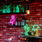 LED neon light stands