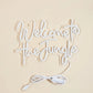 LED Neon Welcome to Jungle USB Powered Neon Sign - WATTSGOOD