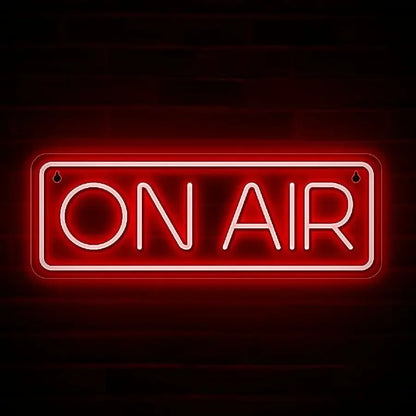 Live On Air LED Neon Signs - WATTSGOOD