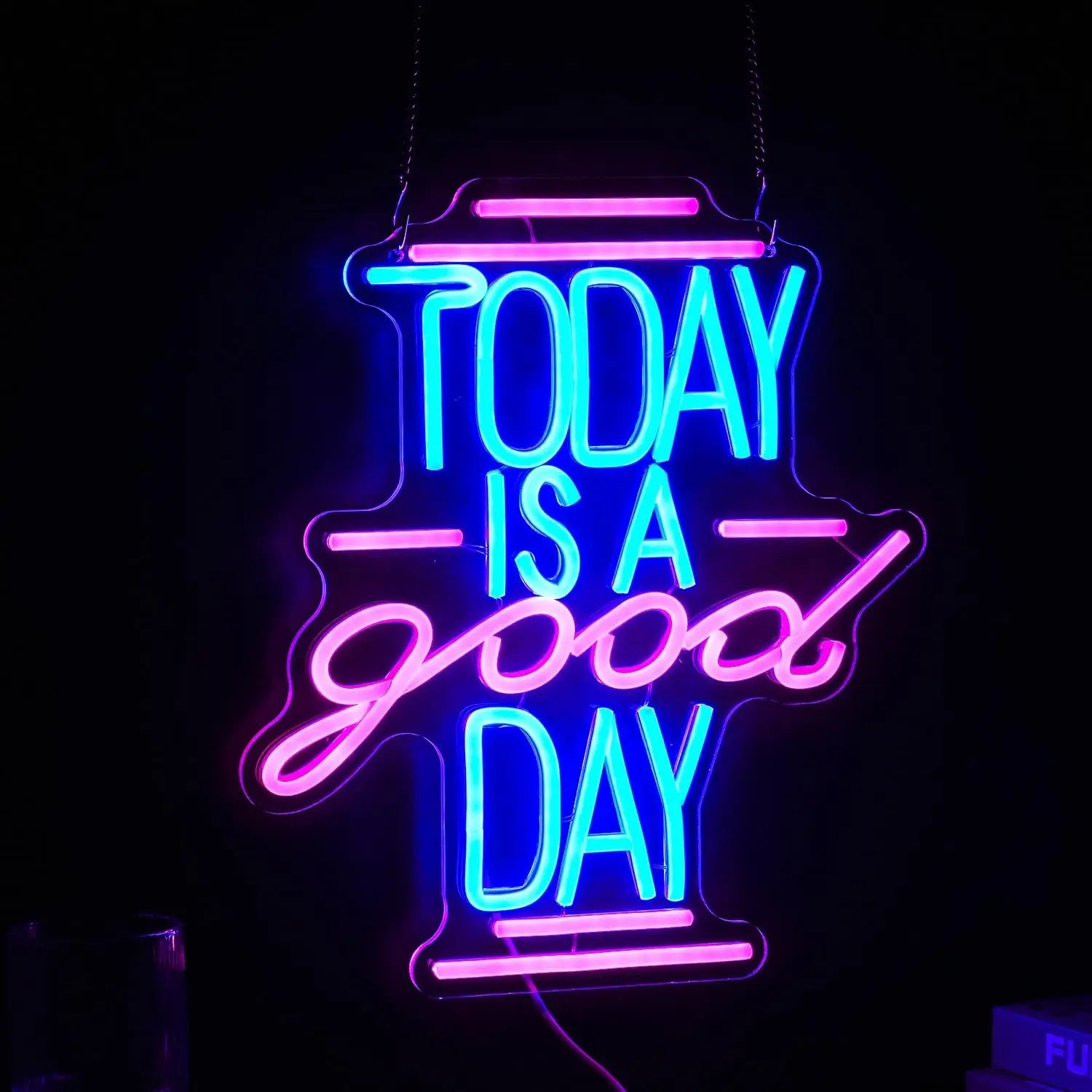 Today Is A Good Day LED Neon Sign - WATTSGOOD