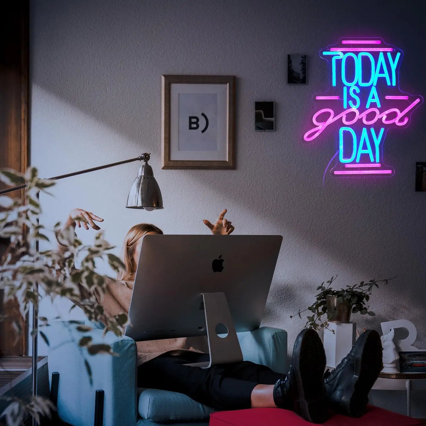 Today Is A Good Day LED Neon Sign - WATTSGOOD